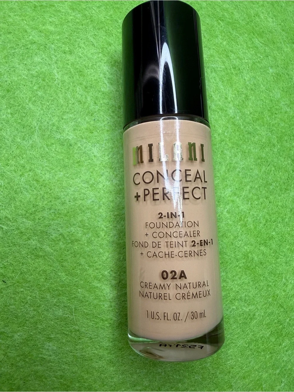 Milani Conceal + Perfect 2-in-1 Foundation + Concealer — Creamy Natural (02A)